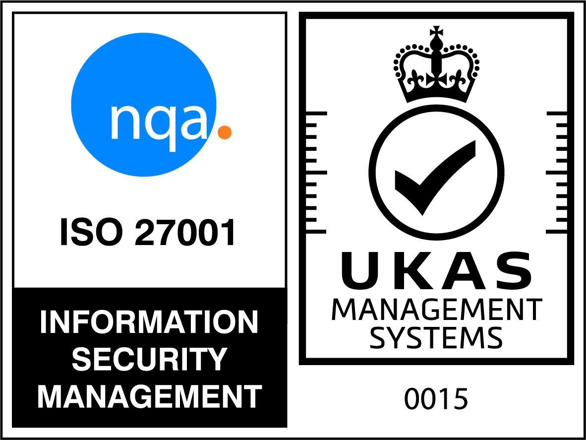 ISO27001 certification badge